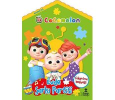 Evde Şarkı Partisi - Cocomelon Boyama Evi - Kolektif - Doğan Çocuk