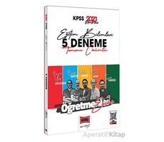 Yargı 2023 KPSS Eğitim Bilimleri Öğretmenler Ekibi Tamamı Çözümlü 5 Fasikül Deneme
