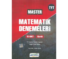 Okyanus TYT Master 15 Matematik Denemeleri