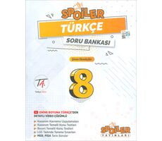 LGS 8.Sınıf Türkçe Spoiler Soru Bankası Spoiler Yayınları