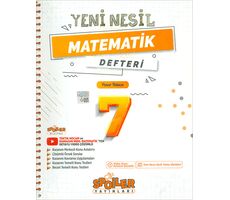 7.Sınıf Matematik Yeni Nesil Defteri Spoiler Yayınları