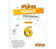 6.Sınıf Türkçe Spoiler Soru Bankası Spoiler Yayınları