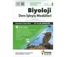 Üniversiteye Hazırlık TYT-AYT Biyoloji Ders İşleyiş Modülleri Aydın Yayınları