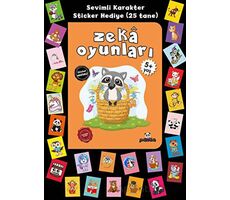 Stickerlı 5+ Yaş Zekâ Oyunları - Pedagog Afife Çoruk - Beyaz Panda Yayınları