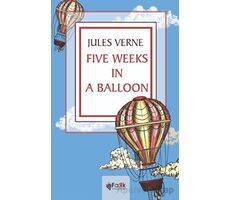 Five Weeks In A Balloon - Jules Verne - Fark Yayınları