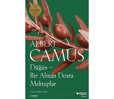 Düğün - Bir Alman Dosta Mektuplar - Albert Camus - Can Yayınları