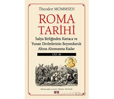 Roma Tarihi 3. Cilt - Theodor Mommsen - Say Yayınları
