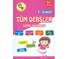 İlkokul 1.Sınıf Tüm Dersler Soru Bankası Atom Karınca Yayınları