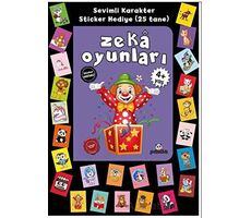 Stickerlı 4+ Yaş Zekâ Oyunları - Pedagog Afife Çoruk - Beyaz Panda Yayınları