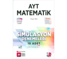 AYT Matematik Simülasyon Denemeleri 3D Yayınları