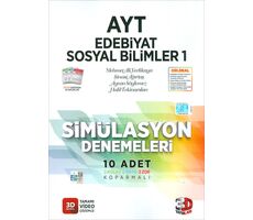 AYT Edebiyat Sosyal Bilimler 1 Simülasyon Denemeleri 3D Yayınları