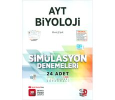 AYT Biyoloji Simülasyon Denemeleri 3D Yayınları