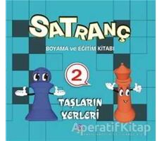 Satranç Boyama Kitabı 2 - Taşların Yerleri - Kolektif - Maya Kitap