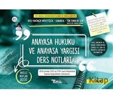 Anayasa Hukuku ve Anayasa Yargısı Ders Notları - Kolektif - Temsil Kitap