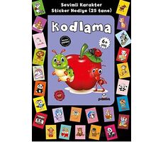 Stickerlı 6+ Yaş Kodlama - Pedagog Afife Çoruk - Beyaz Panda Yayınları