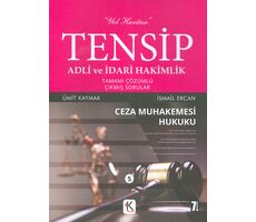 Tensip 5 Ceza Muhakemesi Hukuku Çözümlü Çıkmış Sorular Kuram Kitap