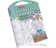 Eğlenceli Lunapark Dev Boyama Posteri - Kolektif - 0-6 Yaş Yayınları