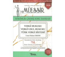 Temsil Kitap MÜESSİR Vergi Hukuku VUH ve TVS Adli-İdari Hakimlik Çıkmış Soru Bankası