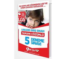 Dahi Adam LGS Çözümlü 5 Deneme Sınavı