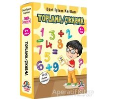 Toplama Çıkarma - Dört İşlem Kartları 9+ Yaş - Kolektif - Yağmur Çocuk