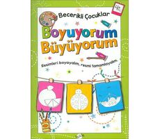 Boyuyorum Büyüyorum 4 Yaş - Becerikli Çocuklar - Kolektif - Kukla Yayınları