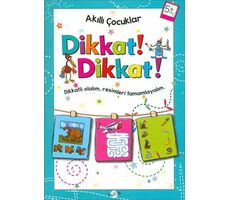 Dikkat Dikkat 5 Yaş - Akıllı Çocuklar - Kolektif - Kukla Yayınları