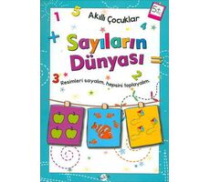 Sayıların Dünyası 5 Yaş - Akıllı Çocuklar - Kolektif - Kukla Yayınları