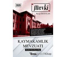 2020 Mevki Kaymakamlık Mevzuatı - Recep Özceylan - Temsil Kitap