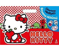 Hello Kitty Çıkartma Hediyeli Boyama Albümü - Kolektif - Doğan Çocuk