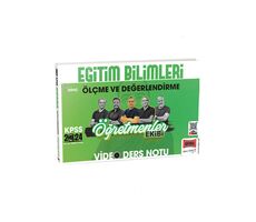 Yargı 2024 KPSS Ölçme ve Değerlendirme Öğretmenler Ekibi Video Ders Notları