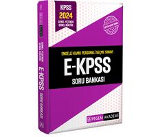 Pegem 2024 E-KPSS Soru Bankası