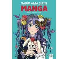 Garip Ama Şirin Manga - Manga Boyama Kitabı - Bia Melo - 1001 Çiçek Kitaplar