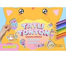 Kawaii Tatlı Tonton Çıkartma Hediyeli Boyama Albümü - Kolektif - Doğan Çocuk