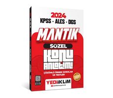 Yediiklim 2025 KPSS - ALES - DGS Sözel Mantık Konu Anlatımı
