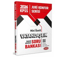 Data 2024 KPSS Jüri Konfor Serisi Vatandaşlık Soru Bankası