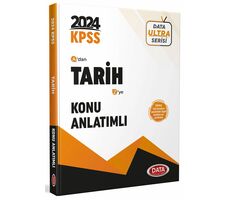 2024 KPSS Ultra Serisi Tarih Konu Anlatımlı Data Yayınları