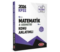 2024 KPSS Ultra Serisi Matematik Konu Anlatımlı Data Yayınları