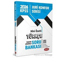 2024 KPSS Jüri Konfor Serisi Türkçe Soru Bankası Data Yayınları