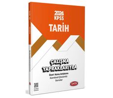 2024 KPSS Çalışma Yapraklarıyla Tarih Data Yayınları