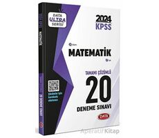 2024 Data KPSS Matematik 20 Deneme Sınavı Karekod Çözümlü