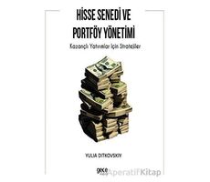 Hisse Senedi ve Portföy Yönetimi - Yulia Ditkovskiy - Gece Kitaplığı