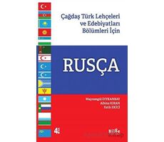 Çağdaş Türk Lehçeleri ve Edebiyatları Bölümleri için Rusça - Fatih Ekici - Bilge Kültür Sanat