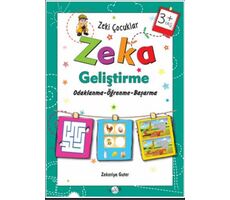 Zeki Çocuklar Zeka Geliştirme +3 Yaş - Zekeriya Guter - Kukla Yayınları