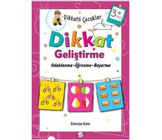 Dikkatli Çocuklar Dikkat Geliştirme 3+ Yaş - Zekeriya Guter - Kukla Yayınları