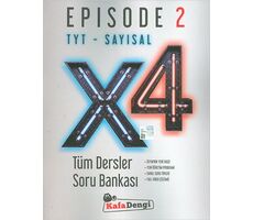 Kafa Dengi TYT Sayısal X4 Tüm Dersler Soru Bankası Episode-2 (Kampanyalı)