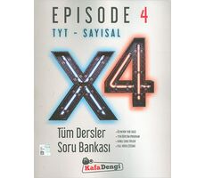 Kafa Dengi TYT Sayısal X4 Tüm Dersler Soru Bankası Episode-4