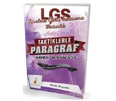 LGS Taktiklerle Paragraf Soru Bankası - Rüştü Bayındır - Pelikan Tıp Teknik Yayıncılık
