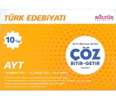 Kültür AYT Türk Edebiyatı 10lu Bitir Getir Testleri