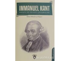 Immanuel Kant - Mikhailovich Filippov - Dorlion Yayınları