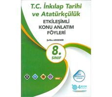 8. Sınıf T.C. İnkılap Tarihi ve Atatürkçülük Etkileşimli Konu Anlatım Föyleri